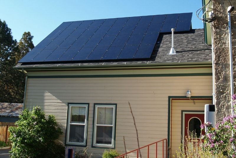 A set of solar panels